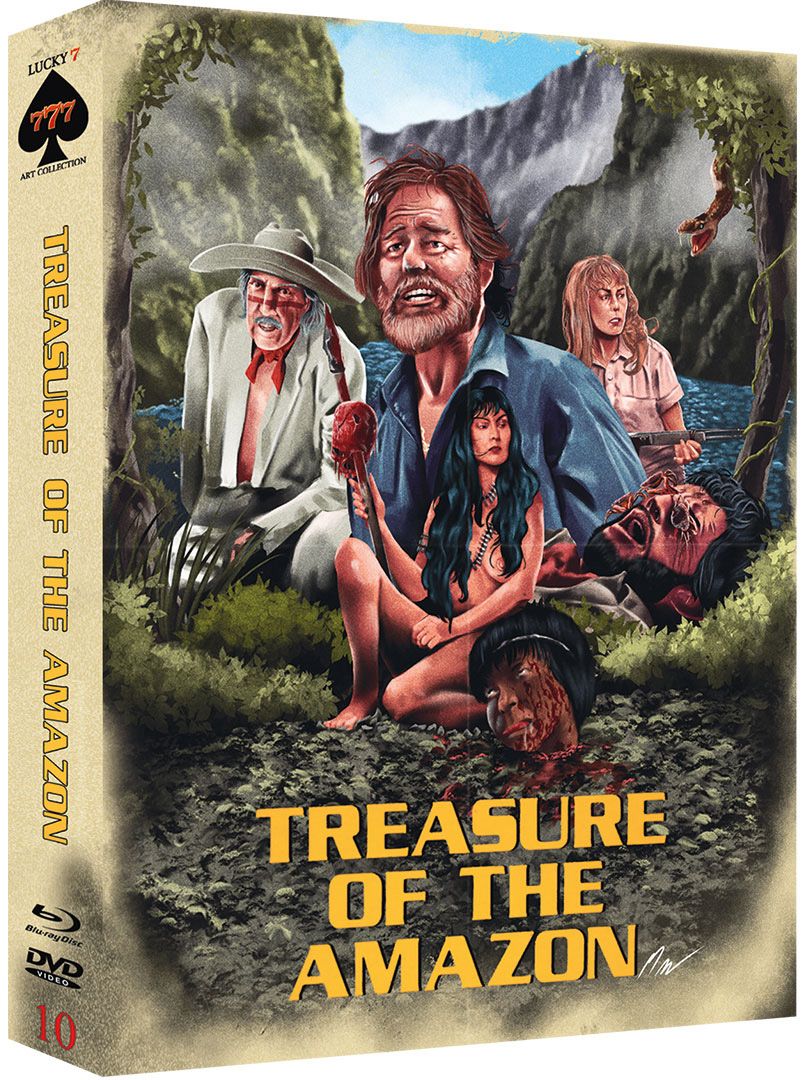 Treasure of the Amazon (Blu-Ray+DVD) - Limited 777 Edition - Uncut