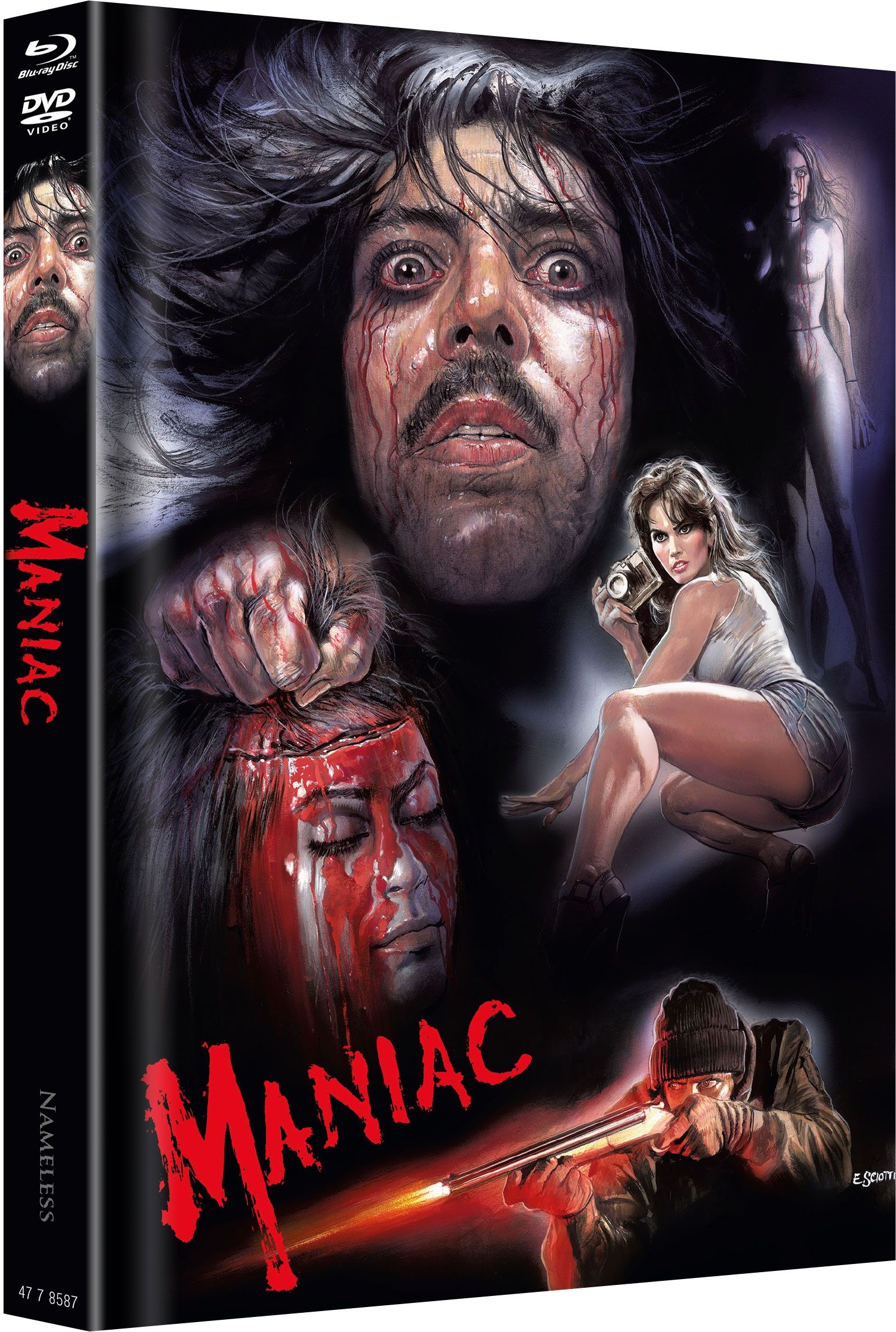 Maniac (Lim. Uncut Mediabook - Cover C) (6 Discs) (UHD BLURAY + BLURAY + DVD)