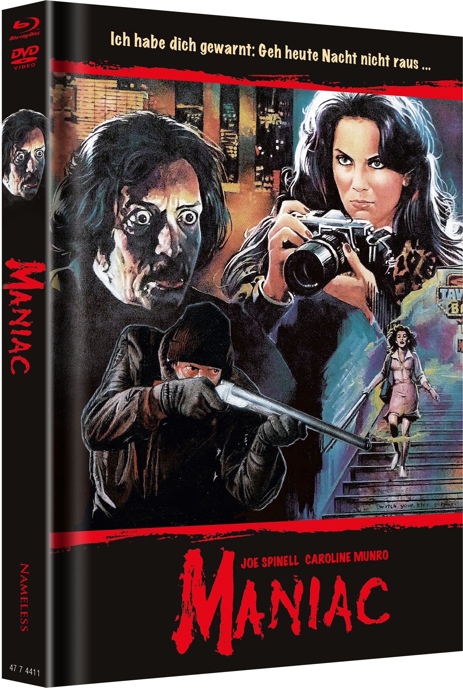 Maniac (Lim. Uncut Mediabook - Cover D) (6 Discs) (UHD BLURAY + BLURAY + DVD)