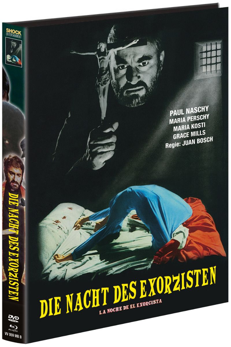 Nacht des Exorzisten, Die (Lim. Uncut Mediabook - Cover B) (DVD + BLURAY)