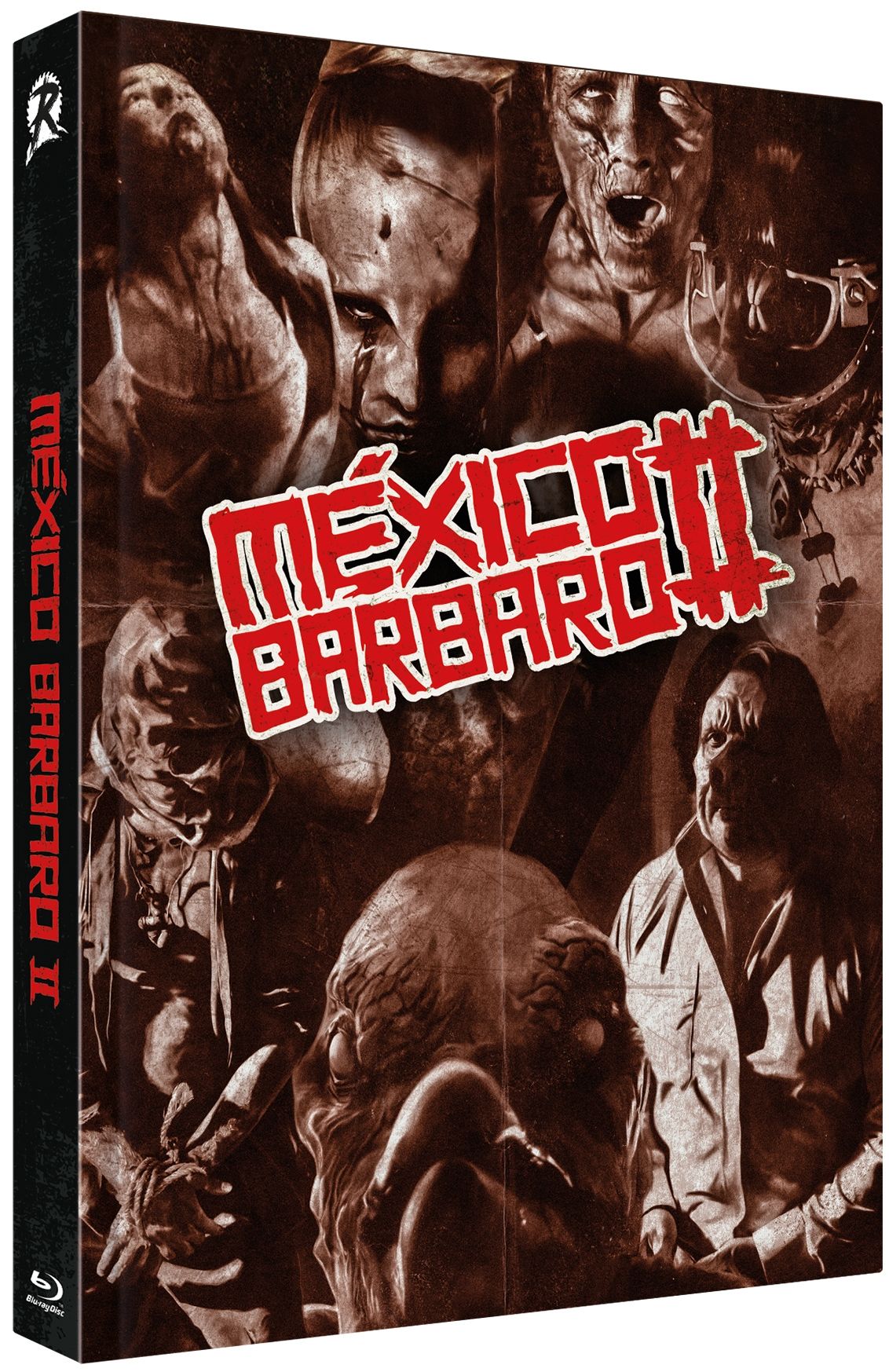 México Bárbaro II (Lim. Uncut Mediabook - Cover A) (DVD + BLURAY)