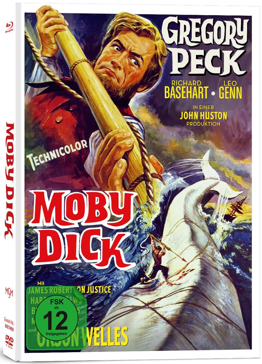 Moby Dick (1956) (Lim. Uncut Mediabook) (DVD + 2 BLURAY)