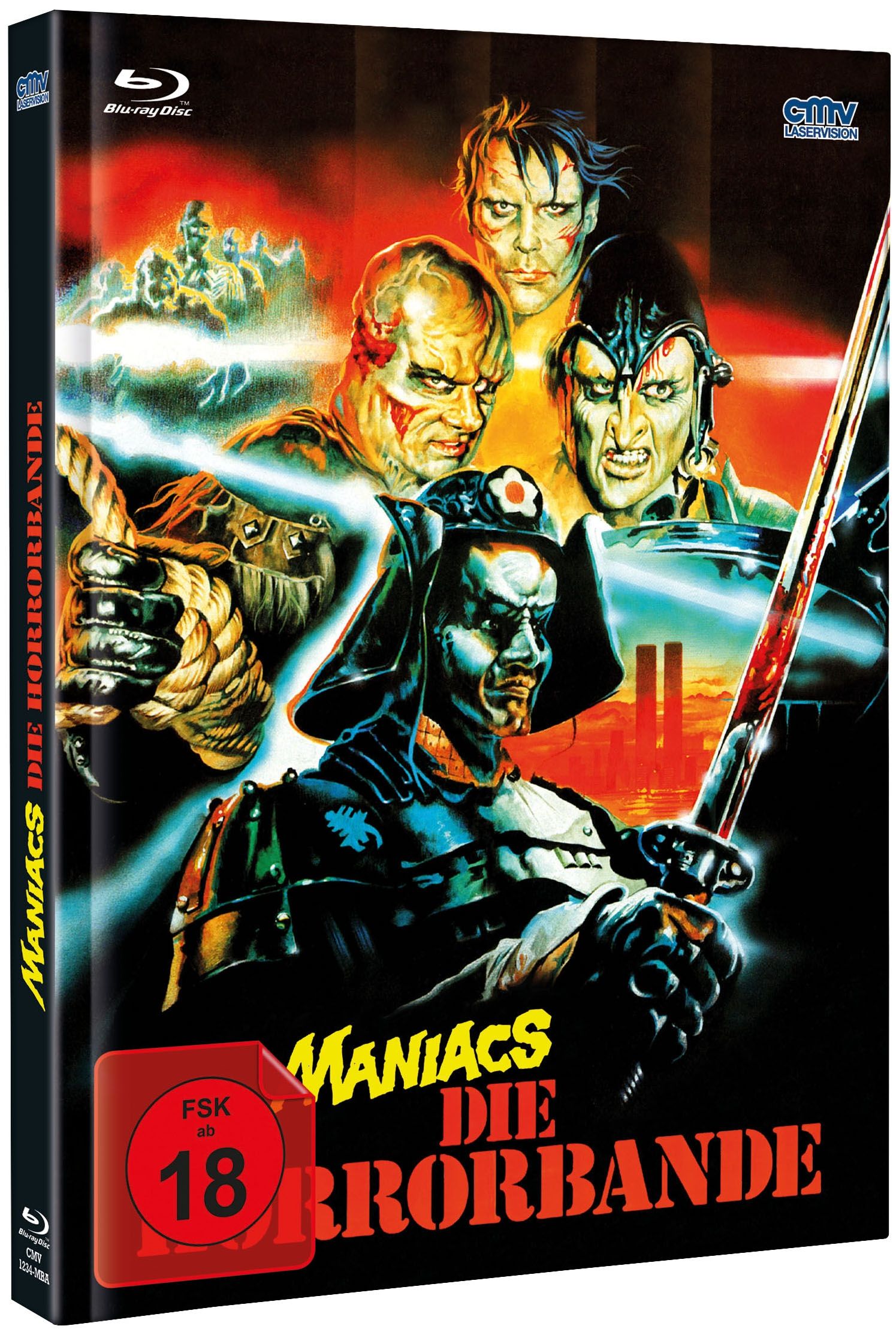 Neon Maniacs (Lim. Uncut Mediabook - Cover A) (DVD + BLURAY)