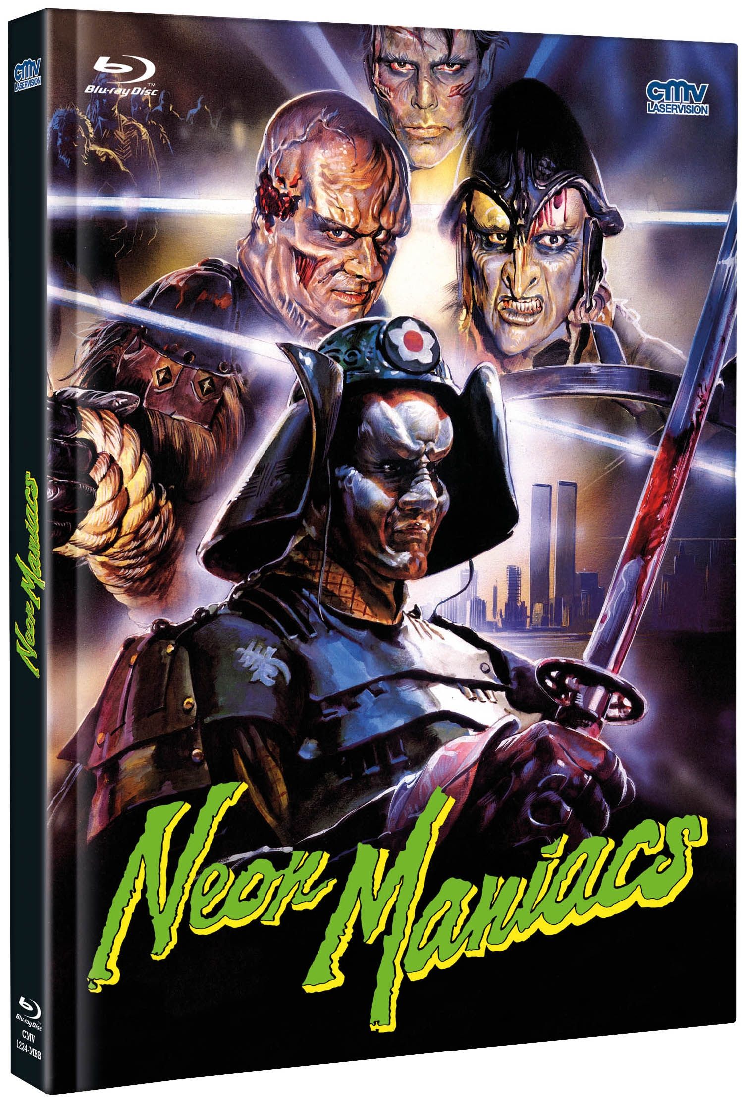 Neon Maniacs (Lim. Uncut Mediabook - Cover B) (DVD + BLURAY)