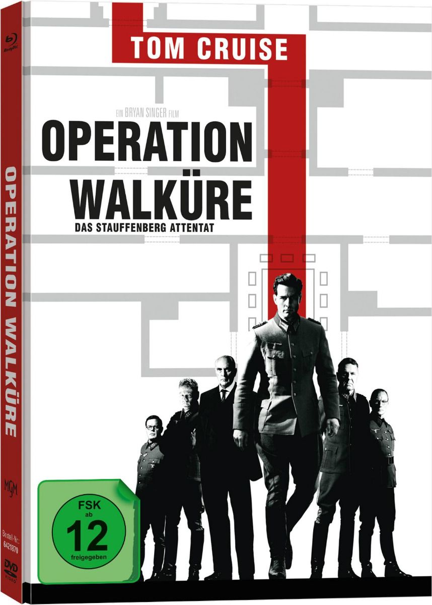 Operation Walküre - Das Stauffenberg Attentat (Lim. Uncut Mediabook) (3 Discs) (DVD + BLURAY)