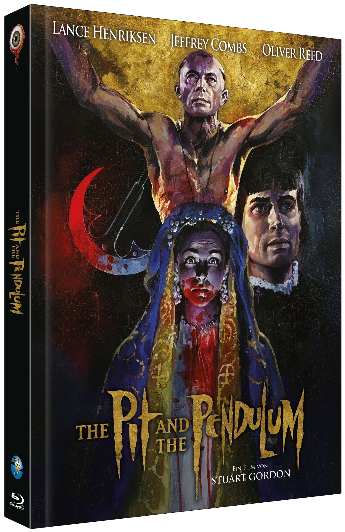 Pit and the Pendulum, The (Lim. Uncut Mediabook - Cover C) (2 Discs) (BLURAY)