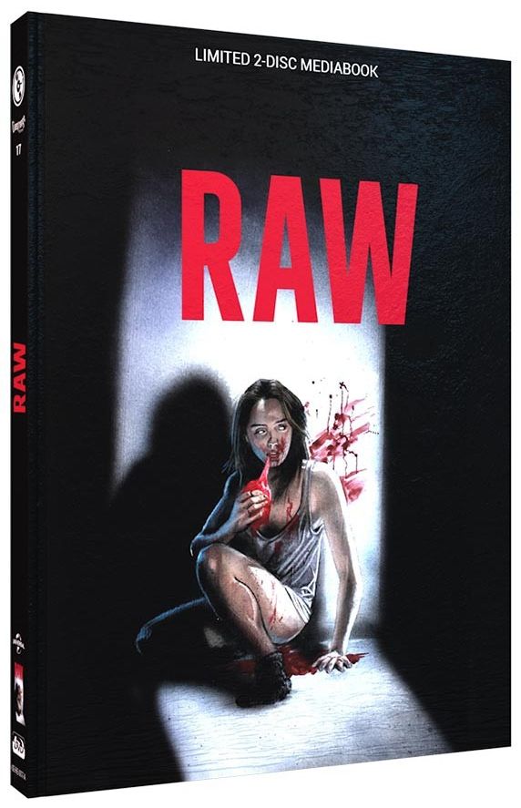 Raw (2016) (Lim. Uncut Mediabook - Cover A) (DVD + BLURAY)