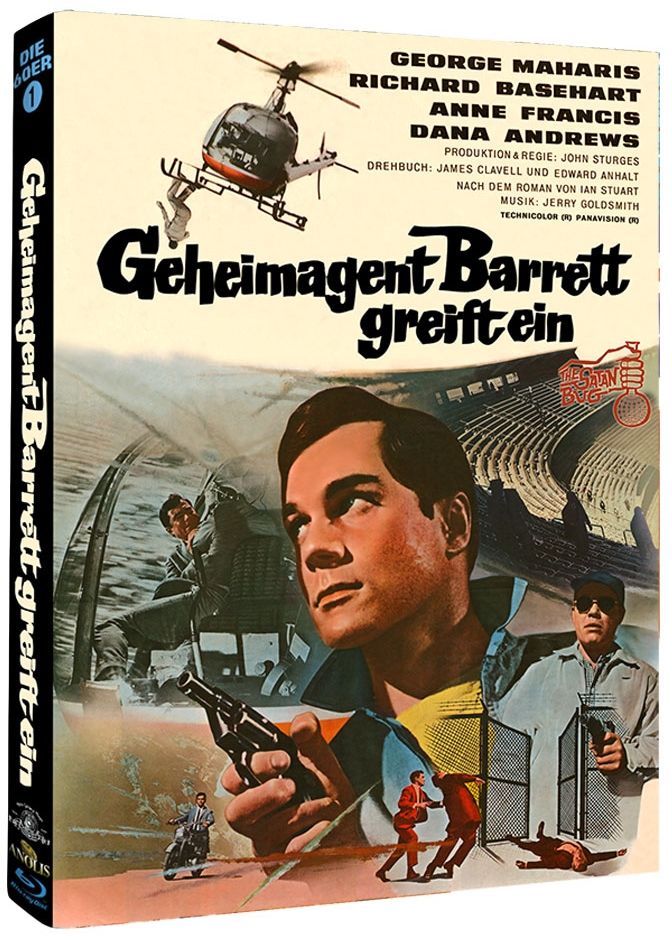 Geheimagent Barrett greift ein (Lim. Uncut Mediabook - Cover B) (BLURAY)
