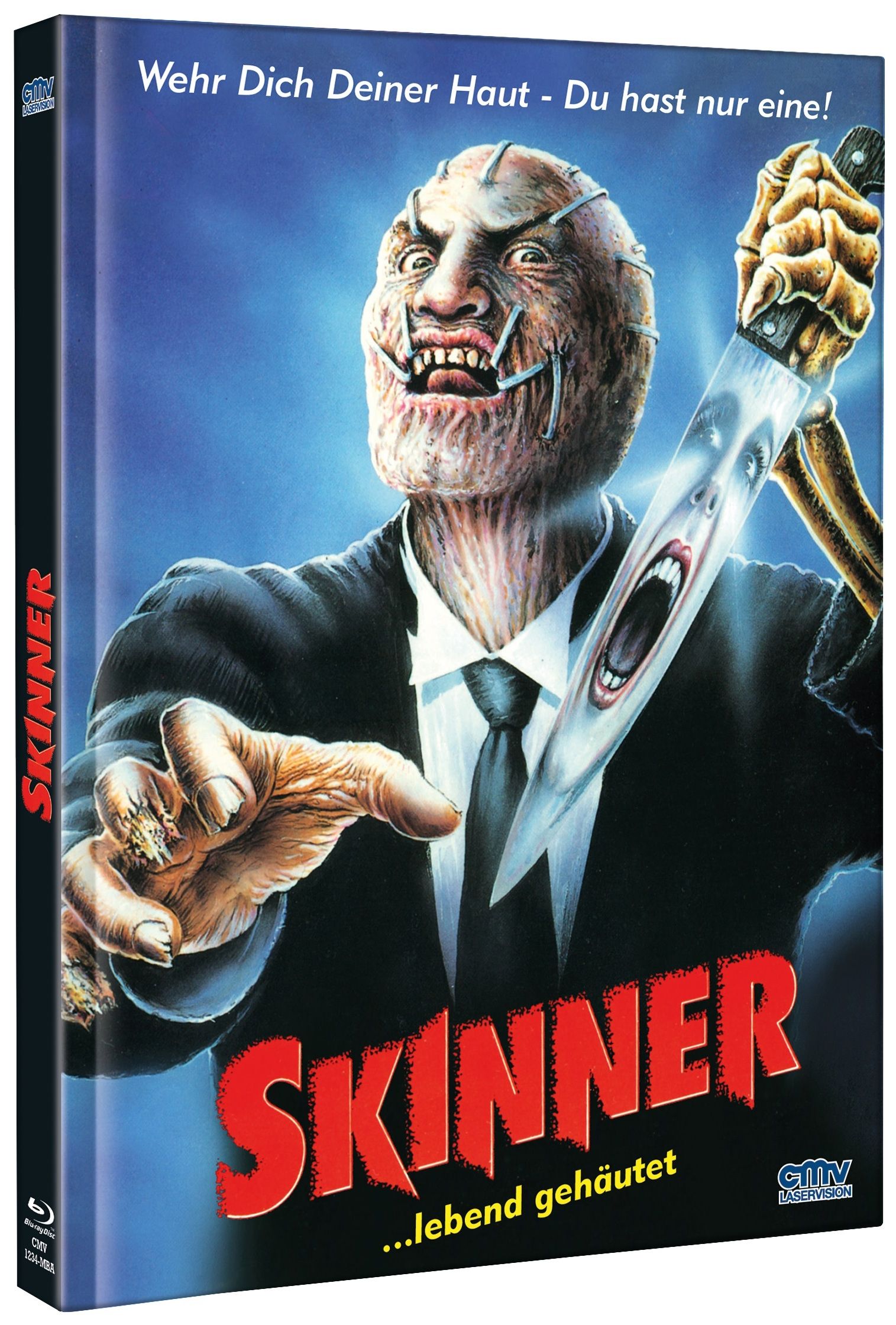 Skinner ...lebend gehäutet (Lim. Uncut Mediabook - Cover A) (DVD + BLURAY)