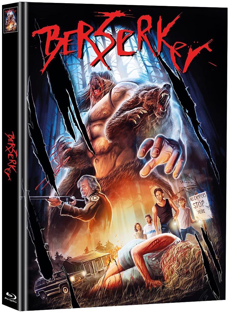Berserker - Cover B - Mediabook (Blu-Ray) (2Discs) - Limited 222 Edition