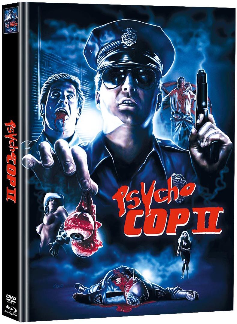 Psycho Cop 2 - Cover B - Mediabook (Blu-Ray+DVD) - Limited 111 Edition