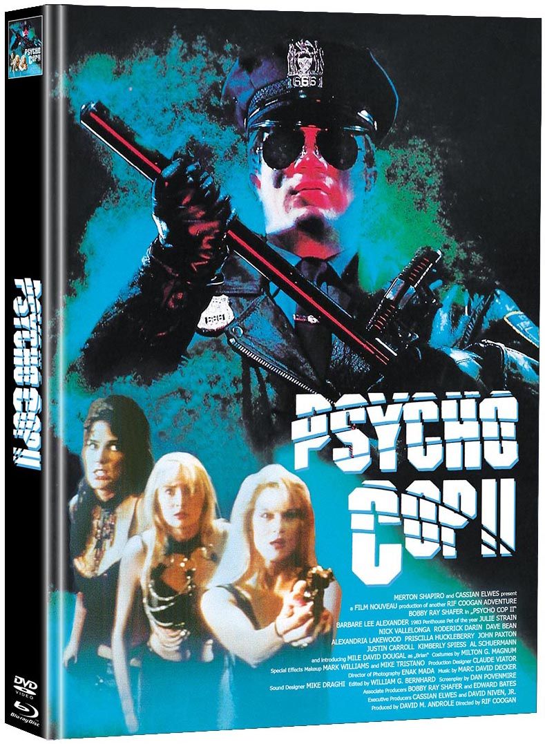 Psycho Cop 2 - Cover E - Mediabook (Blu-Ray+DVD) - Limited 111 Edition