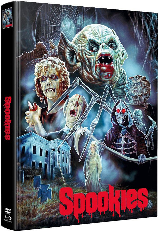 Spookies - Die Killermonster - Mediabook (Wattiert) (Blu-Ray) (3Discs) - Limited 111 Edition + 2 Bonusfilme
