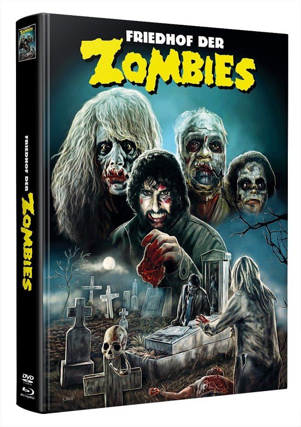 Friedhof der Zombies - Mediabook (Wattiert) (Blu-Ray) (3Discs) - Limited 333 Edition