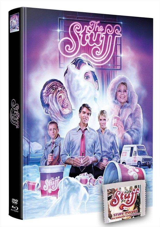 The Stuff - Ein tödlicher Leckerbissen - Mediabook (Wattiert) (Blu-Ray+DVD) - Limited 333 Edition