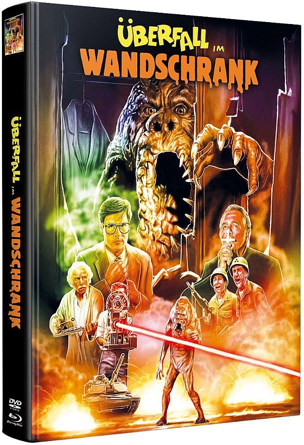 Überfall im Wandschrank - Mediabook (Wattiert) (Blu-Ray) (2Discs)- Limited 222 Edition