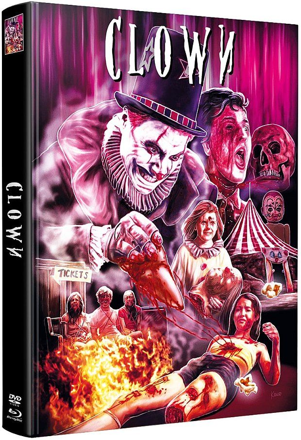 Clown - Mediabook (Wattiert) (Blu-Ray) (2Discs)- Limited 500 Edition