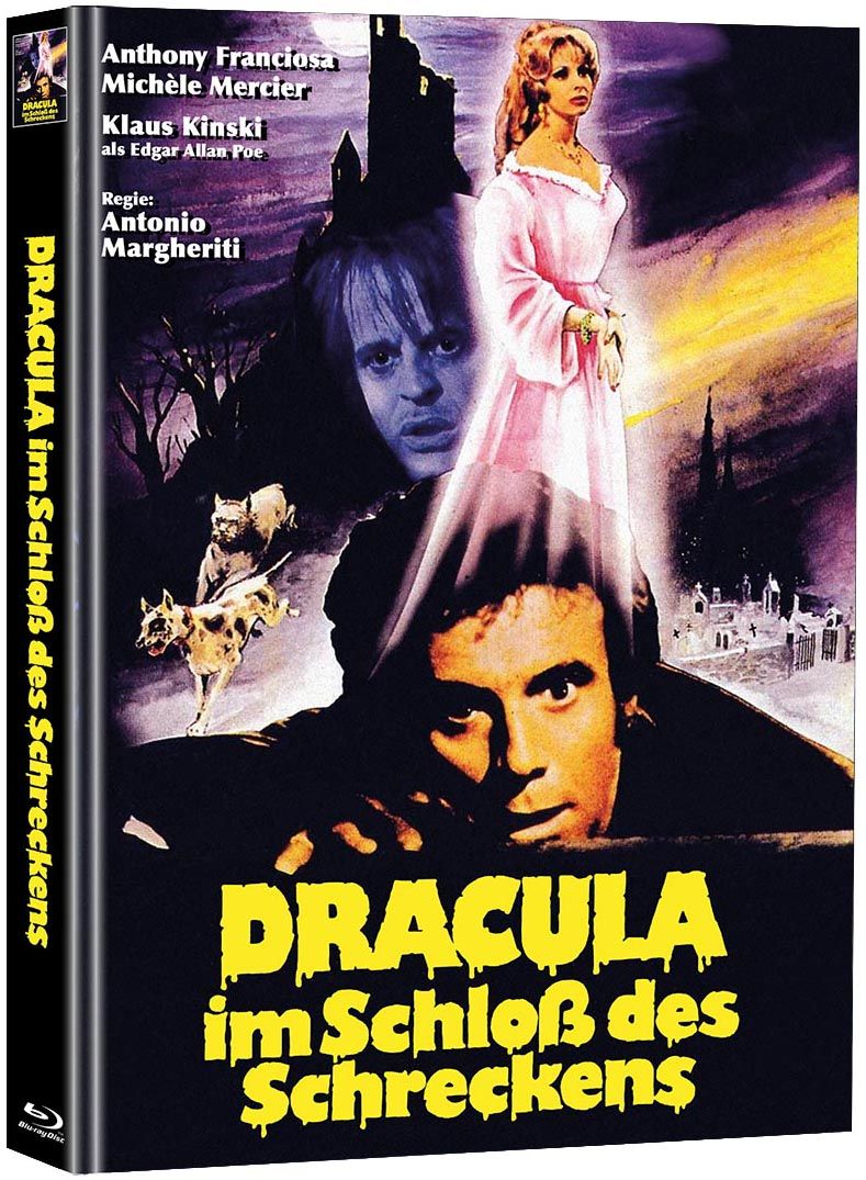 Dracula im Schloss des Schreckens - Cover D - Mediabook (Blu-Ray) (2Discs) - Limited 111 Edition