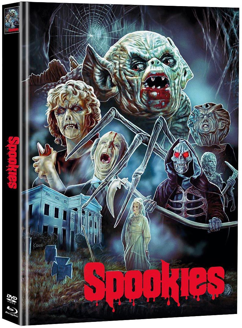 Spookies - Die Killermonster (Lim. Uncut Mediabook - Cover A) (DVD + BLURAY)