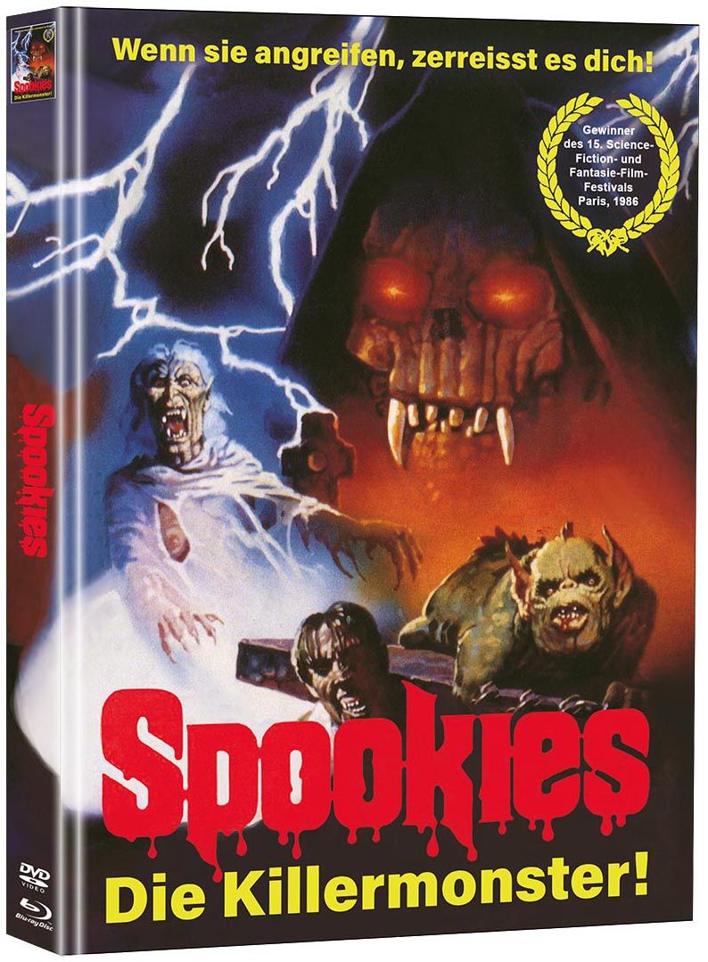 Spookies - Die Killermonster (Lim. Uncut Mediabook - Cover C) (DVD + BLURAY)