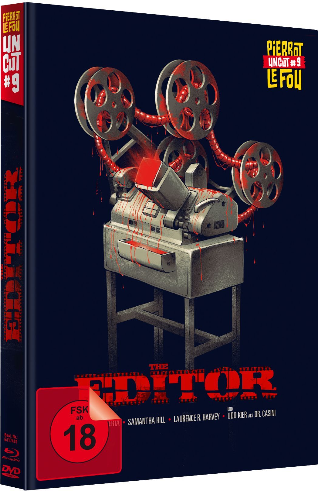 Editor, The (Lim. Uncut Mediabook) (DVD + BLURAY)