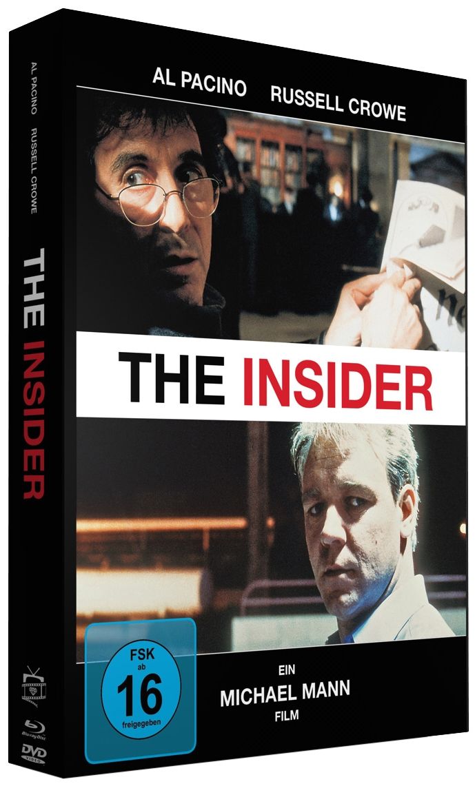 Insider, The (Lim. Uncut Mediabook) (DVD + BLURAY)