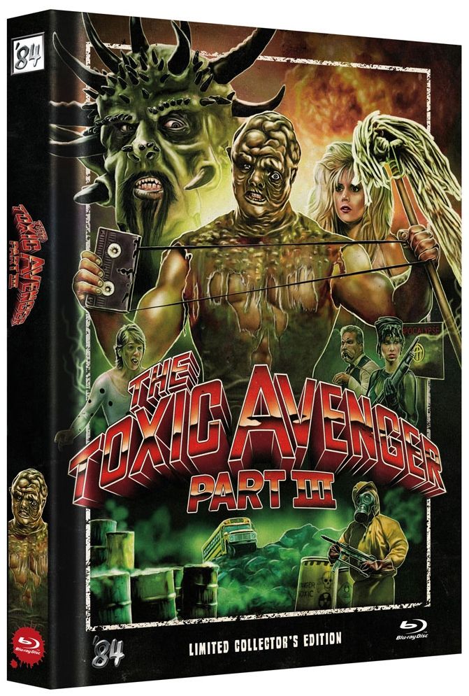 Toxic Avenger 3, The (Lim. Uncut Mediabook) (BLURAY)