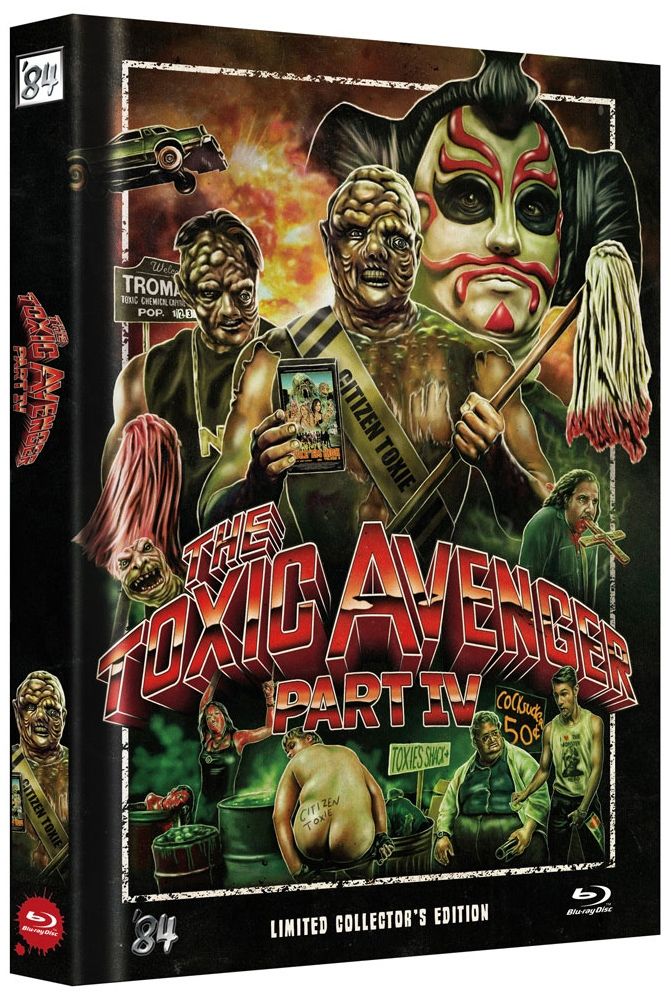 Toxic Avenger 4, The: Citizen Toxie (Lim. Uncut Mediabook) (BLURAY)