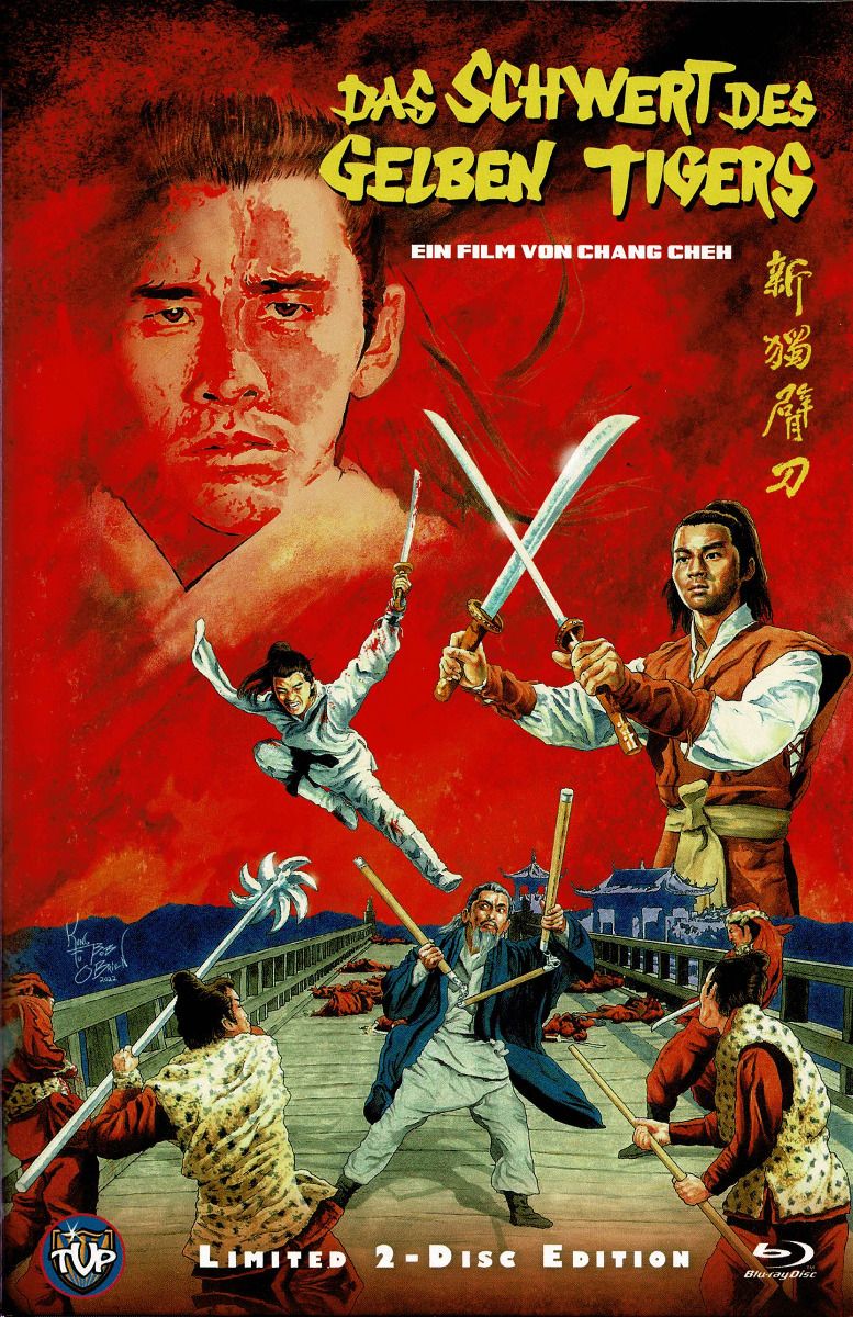 Das Schwert des gelben Tigers (Blu-Ray+DVD) - große Hartbox - Limited 99 Edition