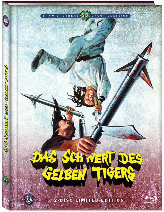 Das Schwert des gelben Tigers - Cover C - Mediabook (2Blu-Ray+DVD) - Limited 250 Edition - Final Edition