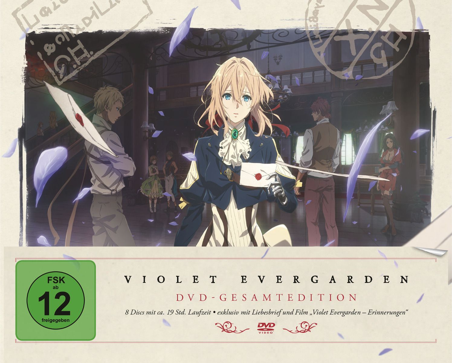 Violet Evergarden - Gesamtedition (8DVD)