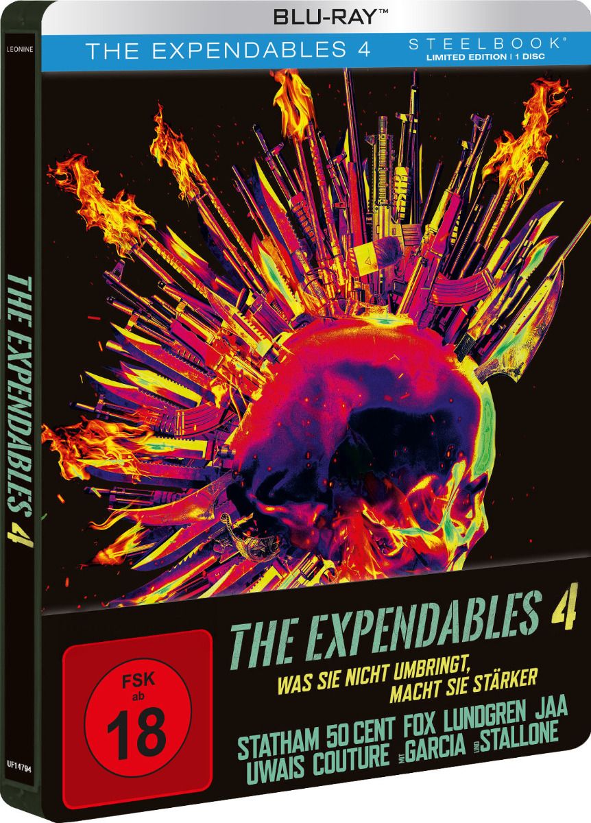 The Expendables 4 (Blu-Ray) -Limited SteelBook Edition - Uncut
