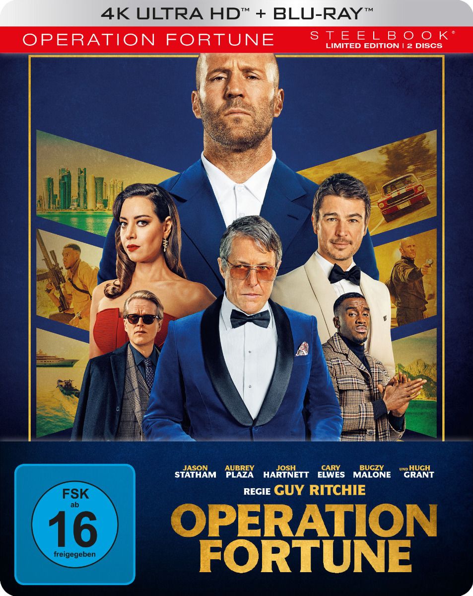 Operation Fortune (4K UHD+Blu-Ray) - Limited Steelbook Edition
