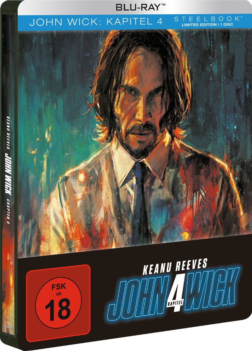 John Wick: Kapitel 4 (Blu-Ray) - Limited Steelbook Edition