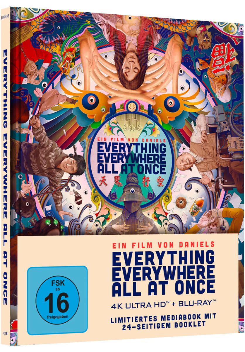 Everything Everywhere All At Once (Lim. Uncut Mediabook) (UHD BLURAY + BLURAY)