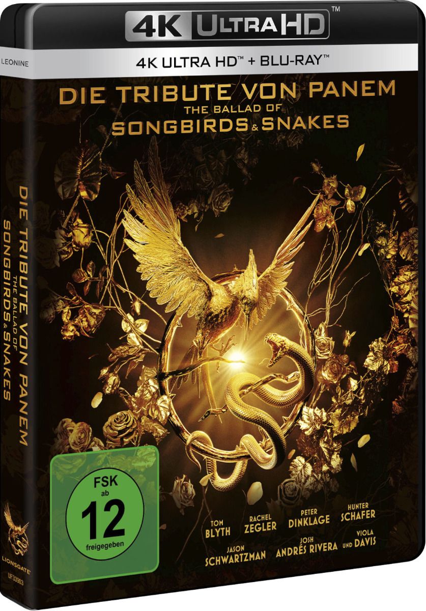 Die Tribute von Panem - The Ballad Of Songbirds And Snakes (4K UHD+Blu-Ray)