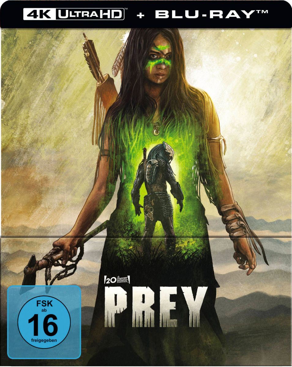 Prey (4K UHD+Blu-Ray) - Limited SteelBook Edition