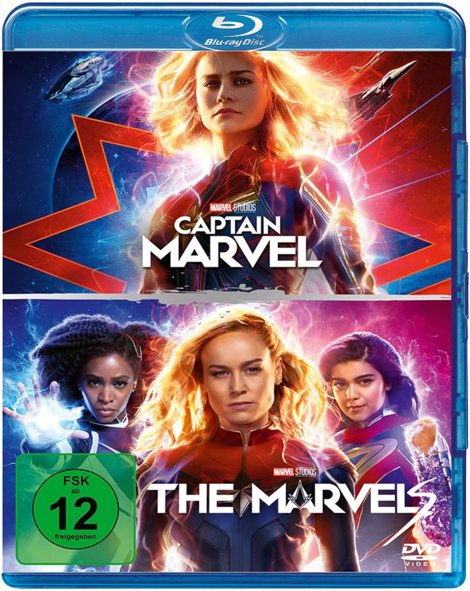 The Marvels / Captain Marvel Blu-ray (Germany)