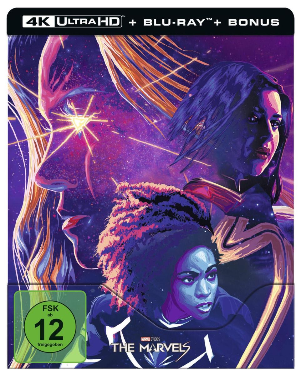 The Marvels (4K UHD+Blu-Ray) - Limited SteelBook Edition