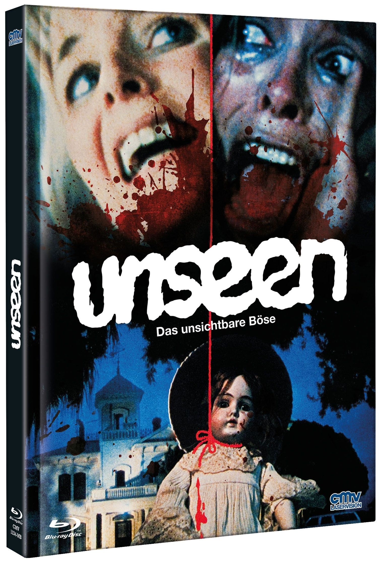 Unseen - Das unsichtbare Böse (Lim. Uncut Mediabook - Cover B) (DVD + BLURAY)