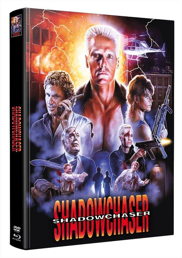 Shadowchaser - Mediabook (Wattiert) (Blu-Ray) (3Discs) - Limited 222 Edition