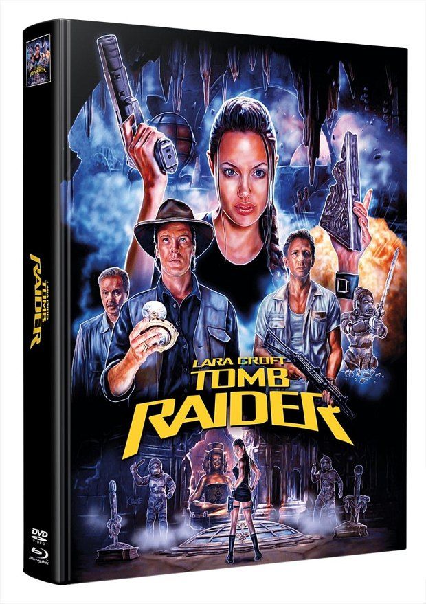 Tomb Raider - Mediabook (Wattiert) (Blu-Ray+DVD) - Limited 166 Edition