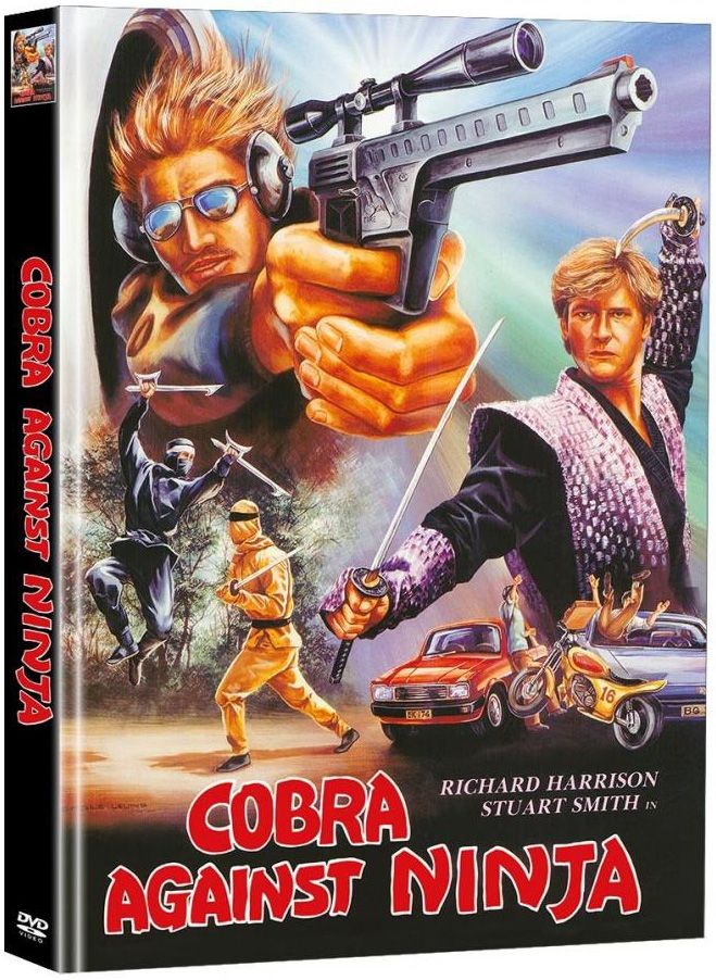 Cobra against Ninja - Cover A - Mediabook (2DVD) - Limited 111 Edition