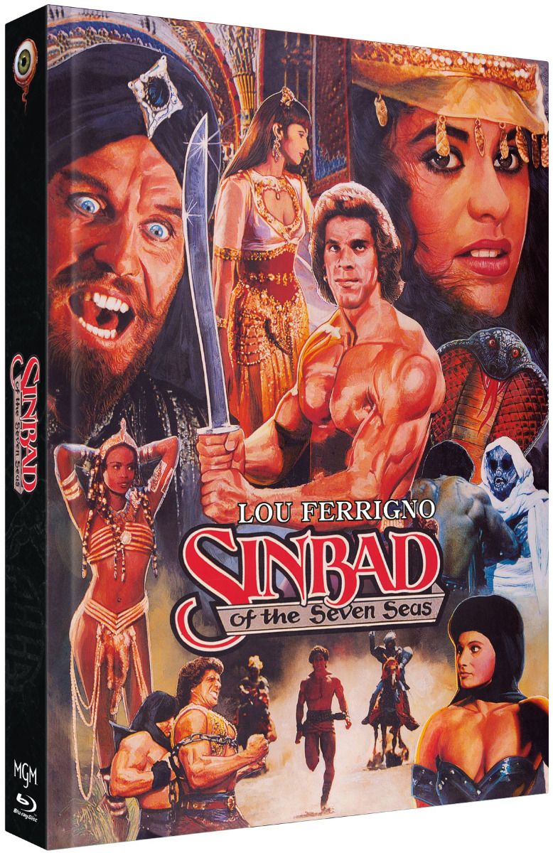 Sinbad - Herr der sieben Meere - Cover B - Mediabook (Blu-Ray+DVD) - Limited 333 Edition