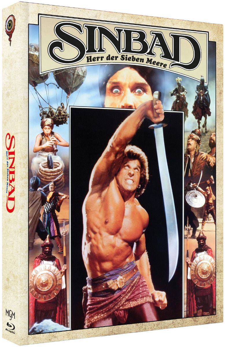 Sinbad - Herr der sieben Meere - Cover C - Mediabook (Blu-Ray+DVD) - Limited 333 Edition