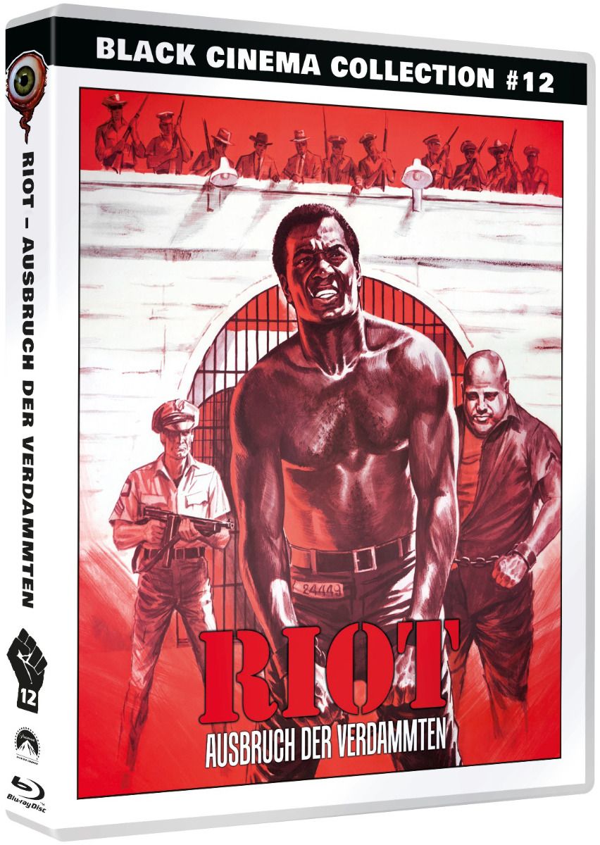 Riot - Ausbruch der Verdammten (Blu-Ray+DVD) - Black Cinema Collection #12