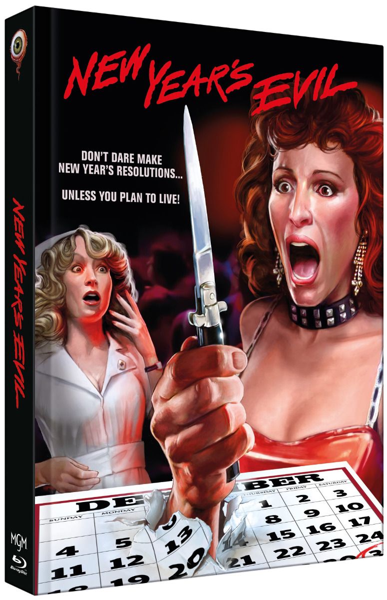 New Years Evil - Rocknacht des Grauens - Cover C - Mediabook (Blu-Ray+DVD) - Limited 333 Edition