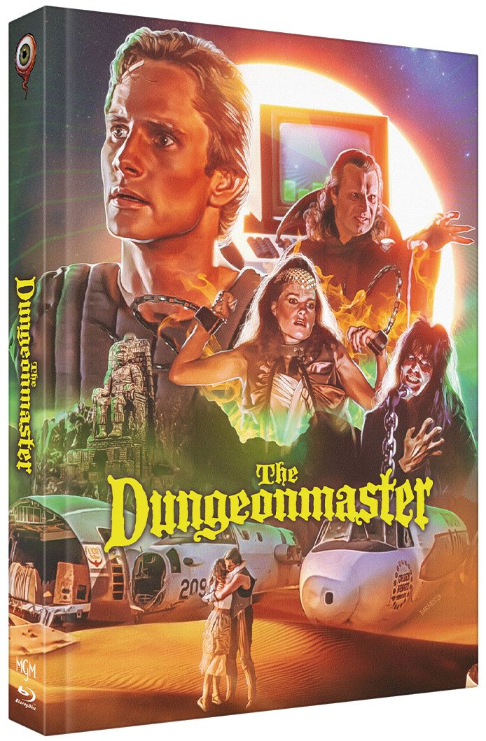The Dungeonmaster (Herrscher der Hölle) - Cover B - Mediabook (Blu-Ray+DVD) - Limited 222 Edition