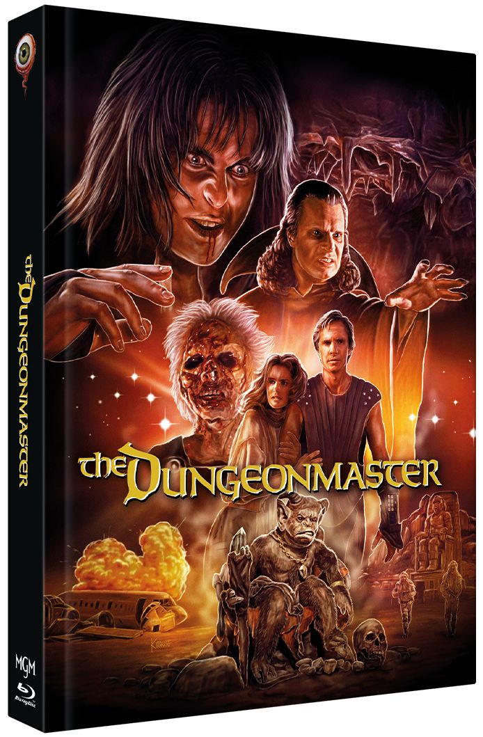 The Dungeonmaster (Herrscher der Hölle) - Cover C - Mediabook (Blu-Ray+DVD) - Limited 222 Edition
