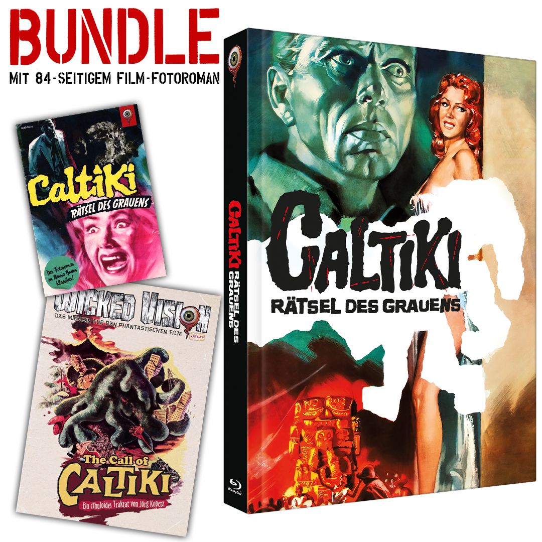 Caltiki - Rätsel des Grauens - Cover C - Mediabook + Fotoroman (Blu-Ray+DVD) - Limited Edition